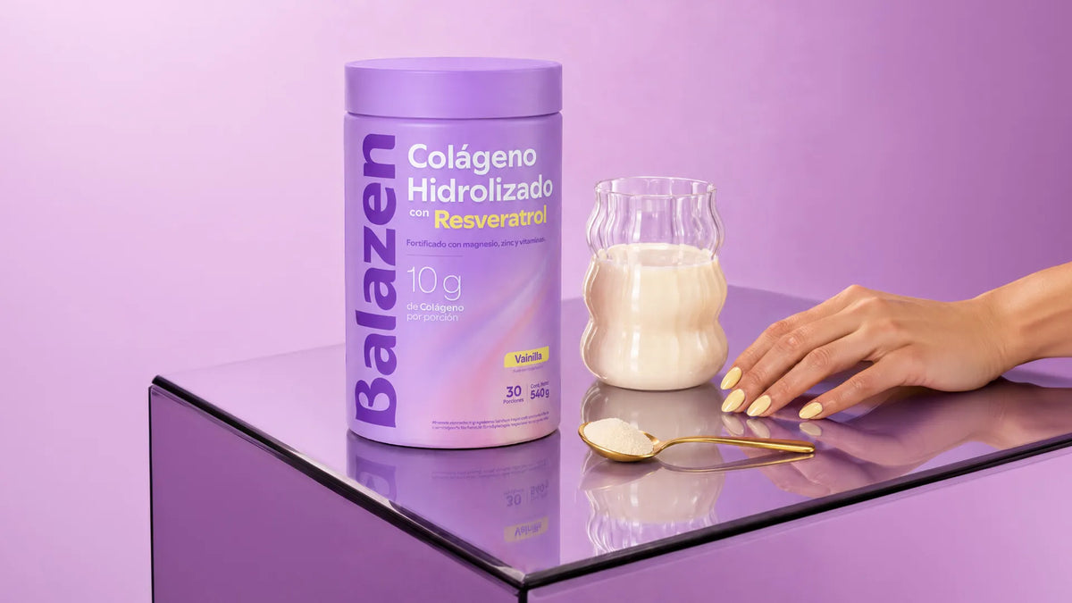 Colección de suplementos y productos de nutrición consciente Balazen