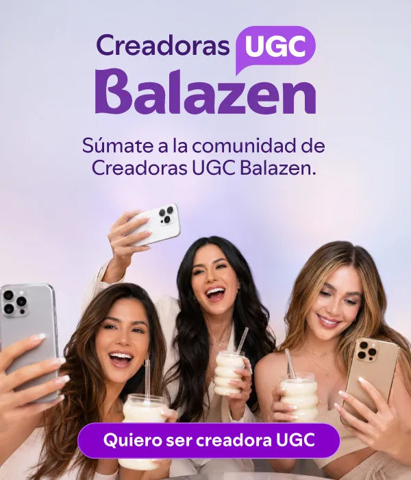 Convocatoria de Balazen para mujeres creadoras de contenido UGC